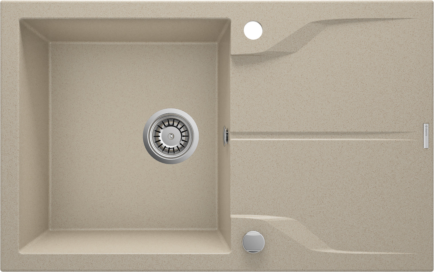 Granite sink, 1-bowl with drainer