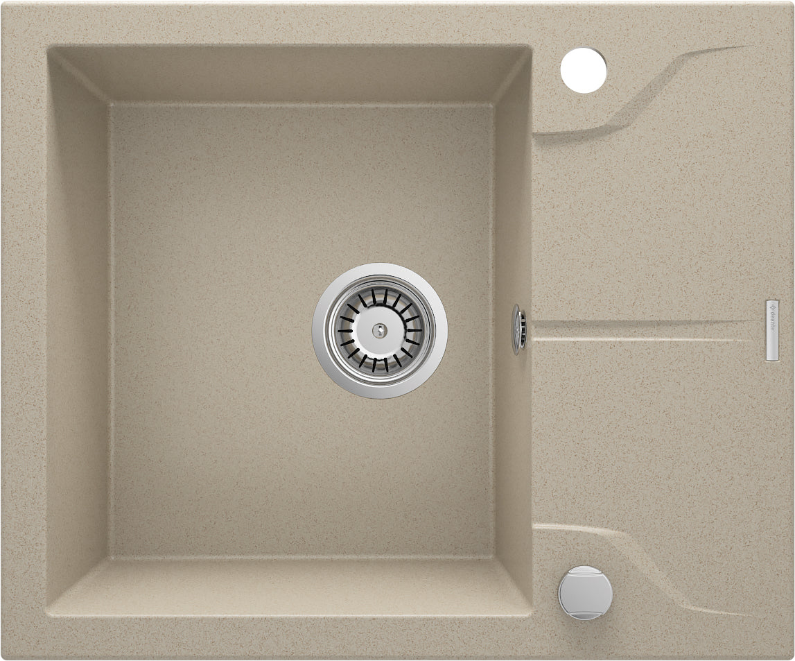 Granite sink, 1-bowl with drainer