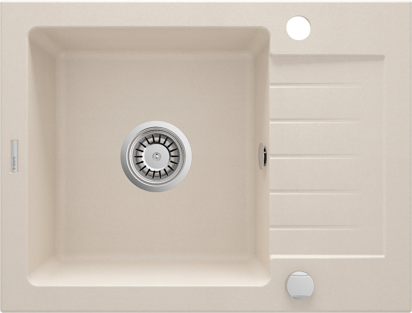 Granite sink, 1-bowl with drainer