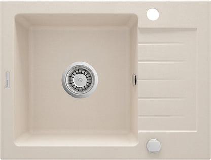 Granite sink, 1-bowl with drainer