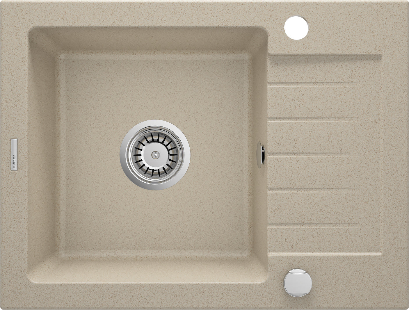 Granite sink, 1-bowl with drainer