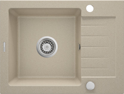 Granite sink, 1-bowl with drainer