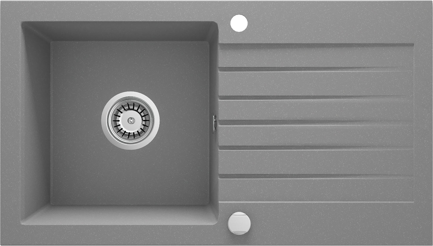 Granite sink, 1-bowl with drainer