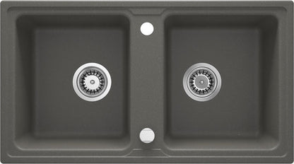 Granite sink, 2-bowl