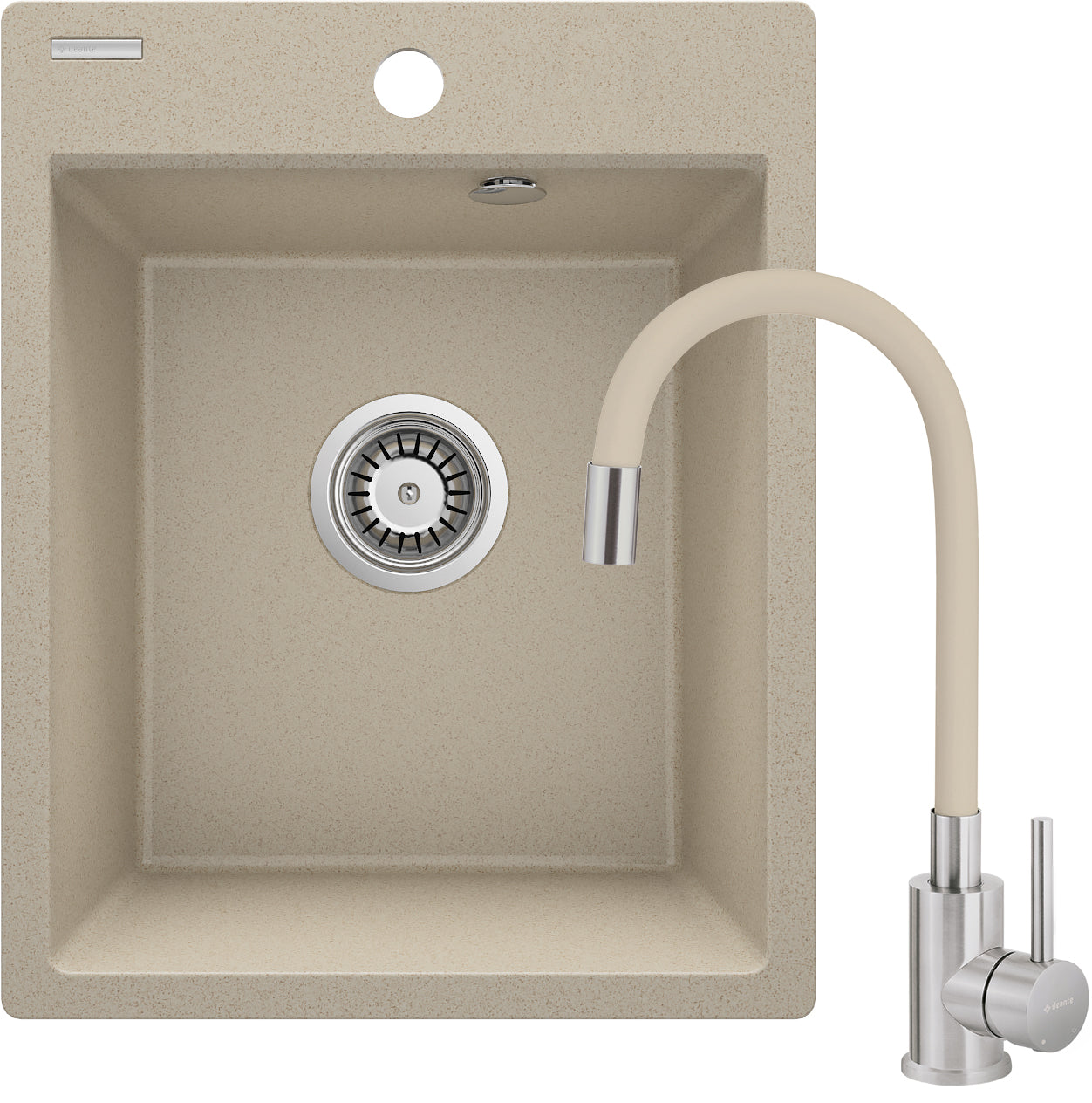 Granite sink with tap, 1-bowl