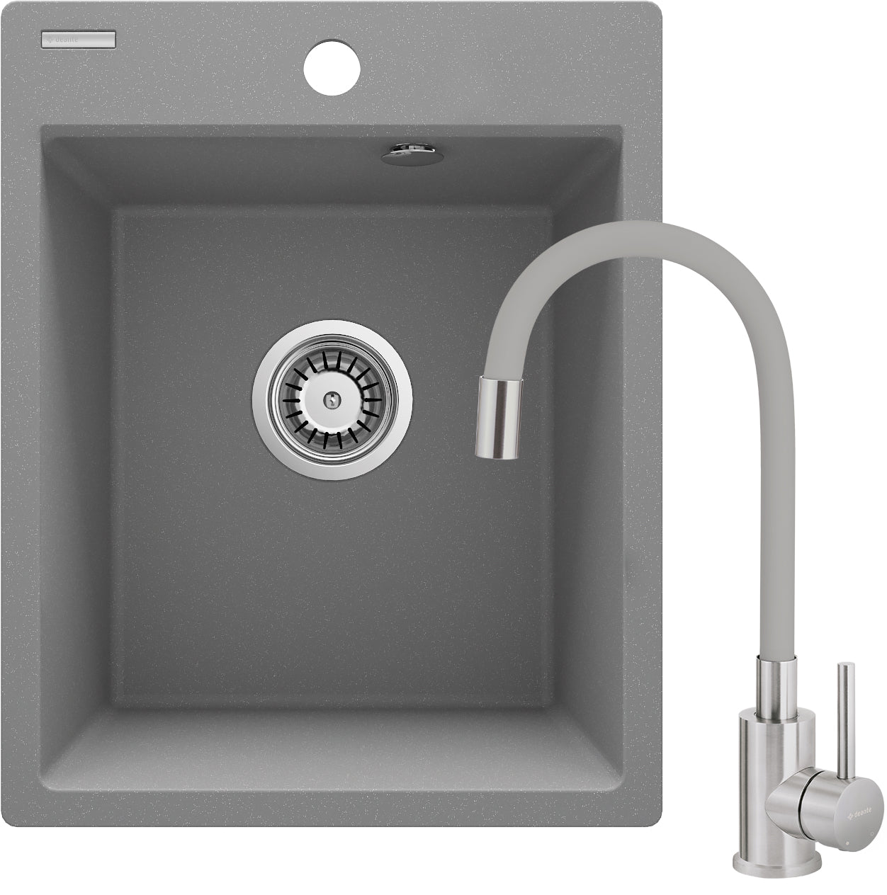 Granite sink with tap, 1-bowl