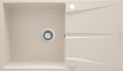 Granite sink, 1-bowl with drainer