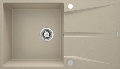 Granite sink, 1-bowl with drainer