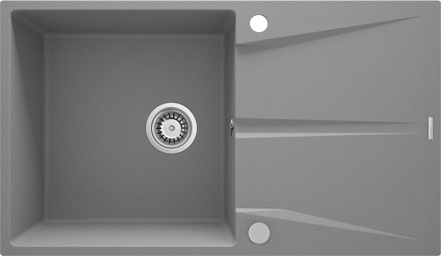 Granite sink, 1-bowl with drainer