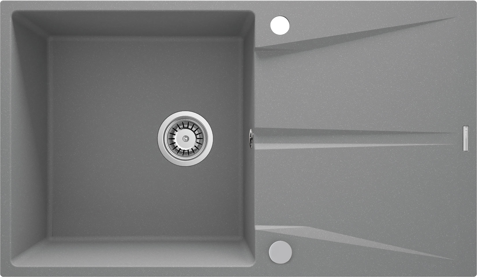 Granite sink, 1-bowl with drainer