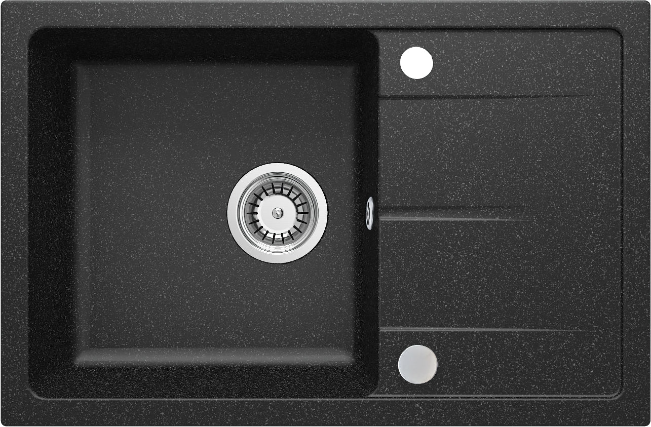 Granite sink, 1-bowl with drainer