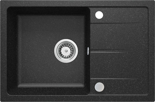 Granite sink, 1-bowl with drainer