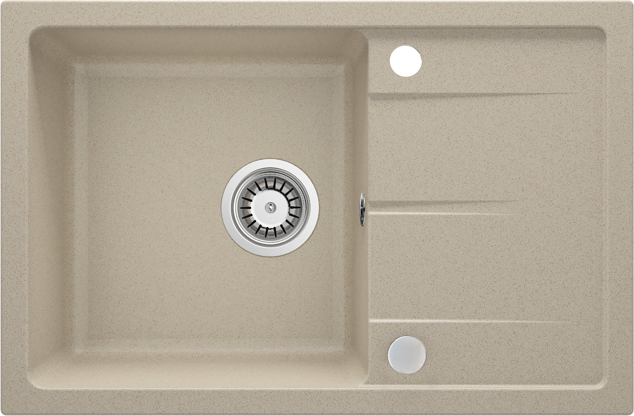 Granite sink, 1-bowl with drainer