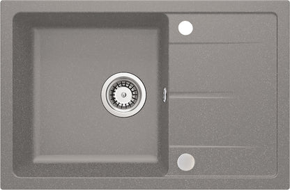 Granite sink, 1-bowl with drainer