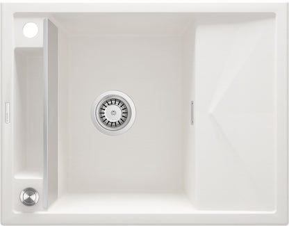 Magnetic granite sink, 1-bowl with drainer