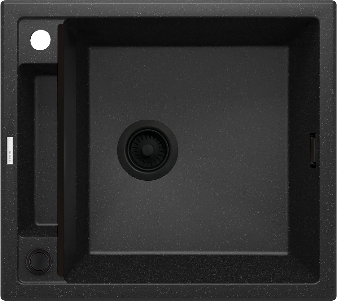 Magnetic granite sink, 1-bowl