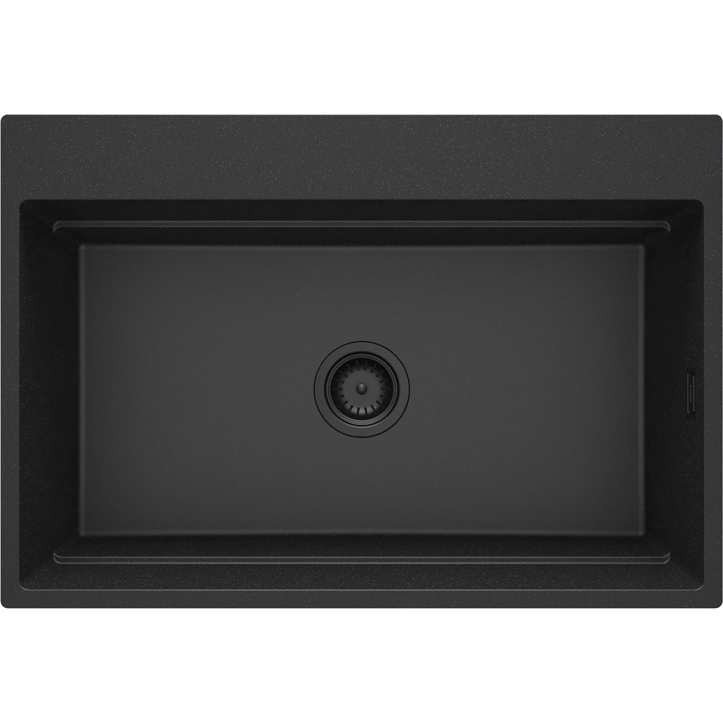 Magnetic granite sink, 1-bowl