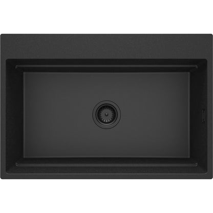 Magnetic granite sink, 1-bowl