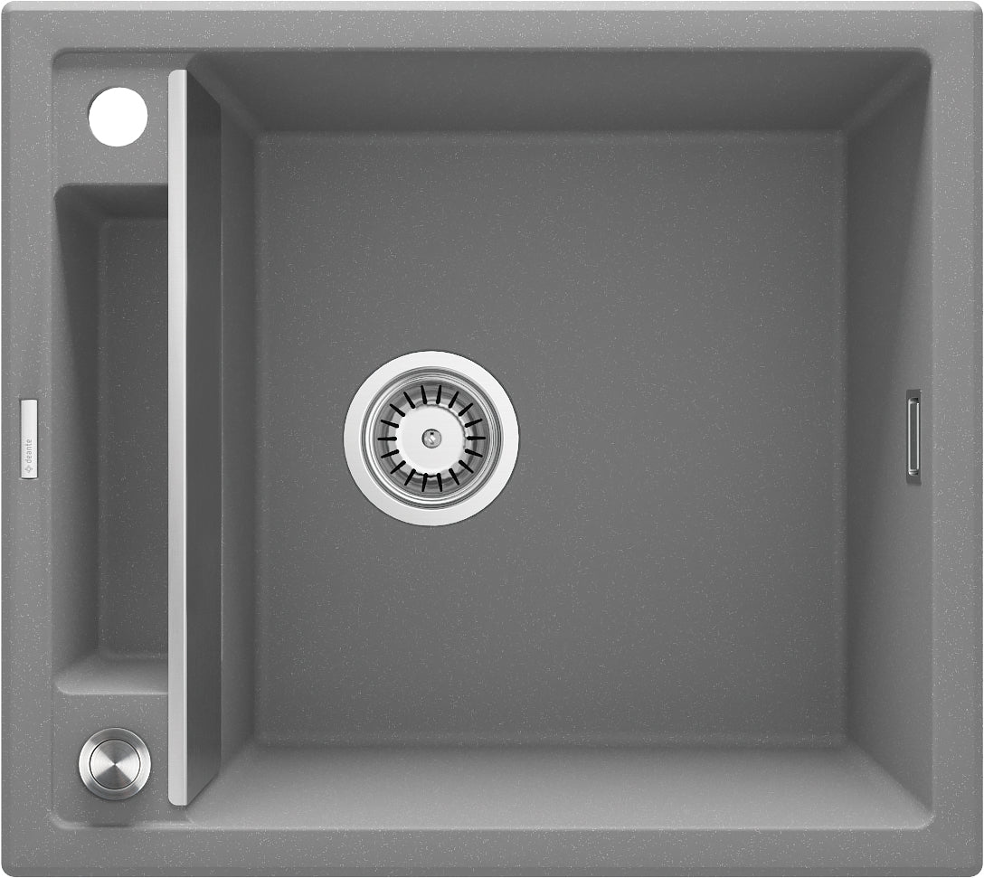 Magnetic granite sink, 1-bowl