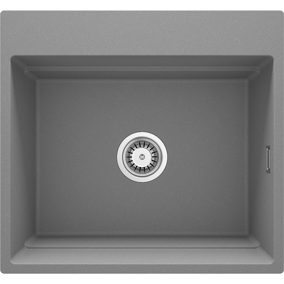 Magnetic granite sink, 1-bowl