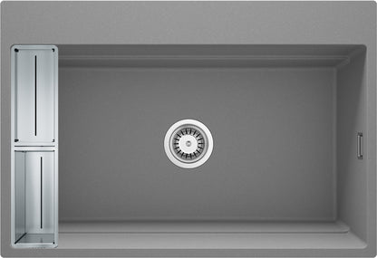 Magnetic granite sink, 1-bowl