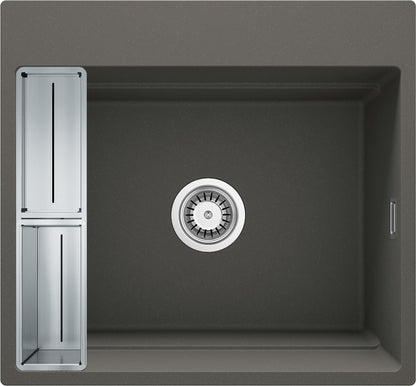 Magnetic granite sink, 1-bowl