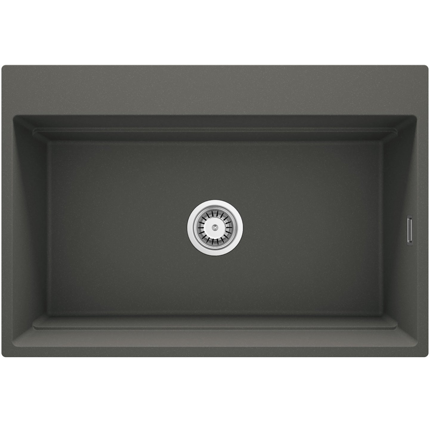 Magnetic granite sink, 1-bowl