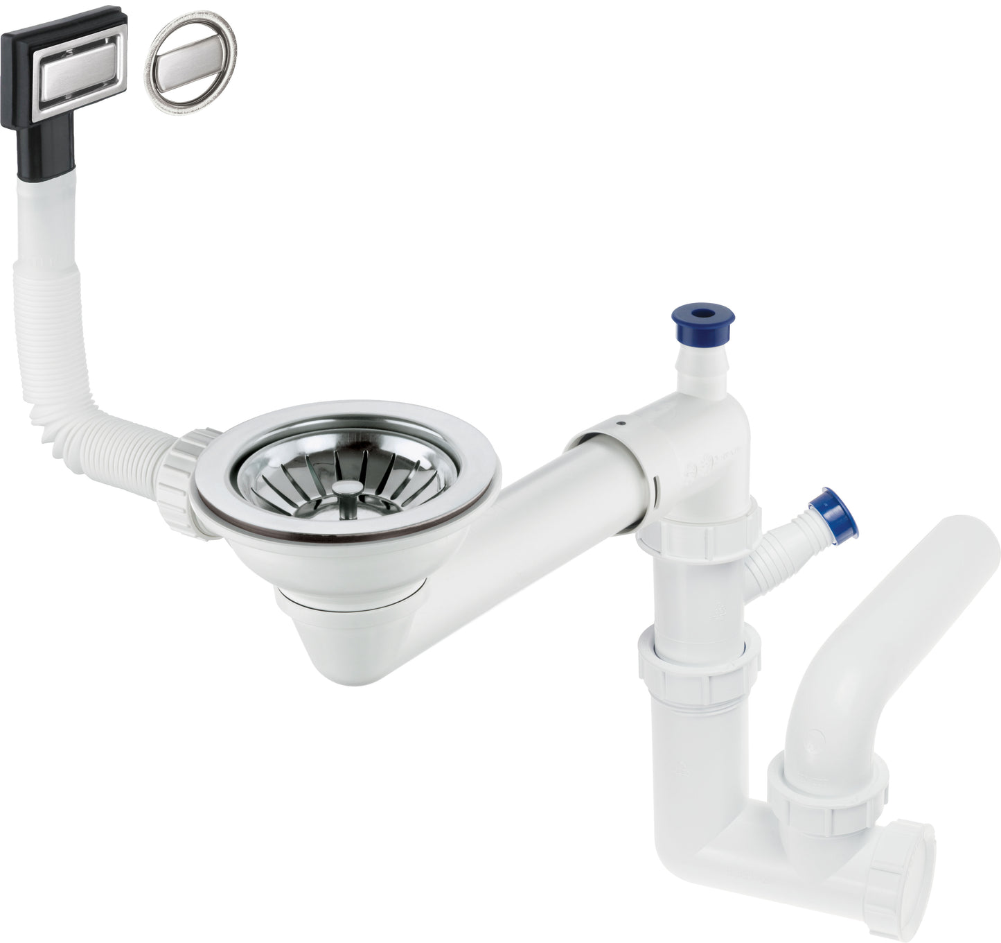 Sink siphon, 1-bowl - Space-Saver