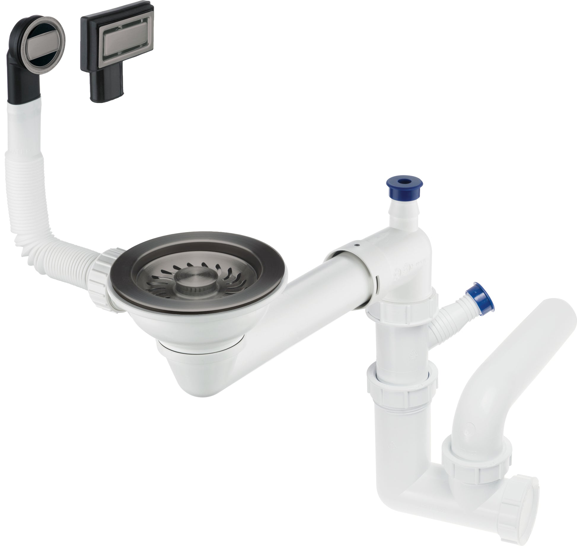 Sink siphon, 1-bowl - Space-Saver