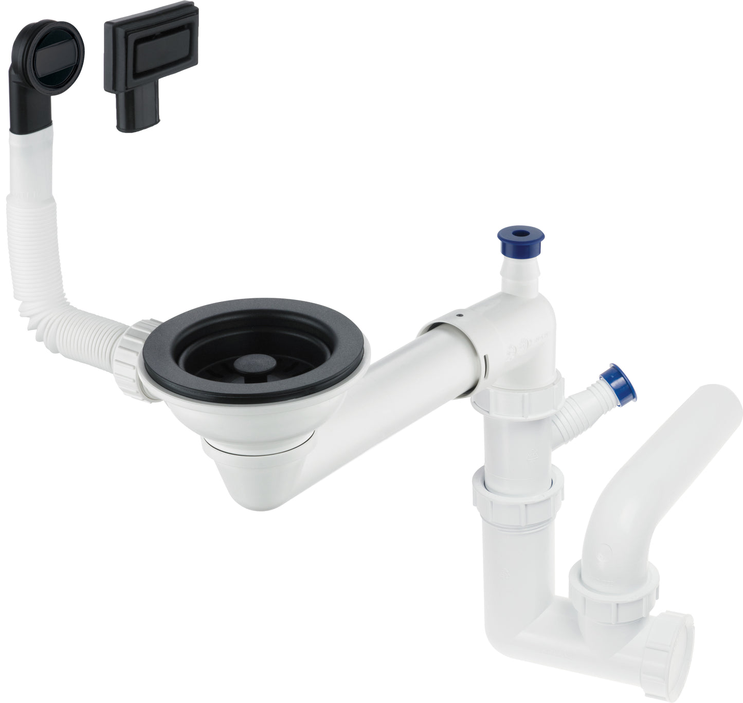 Sink siphon, 1-bowl - Space-Saver