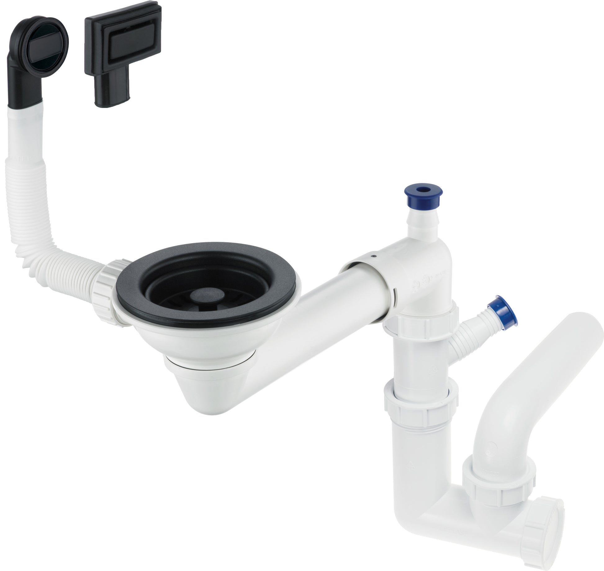 Sink siphon, 1-bowl - Space-Saver