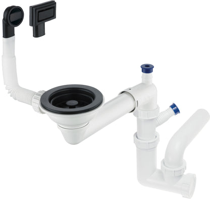 Sink siphon, 1-bowl - Space-Saver