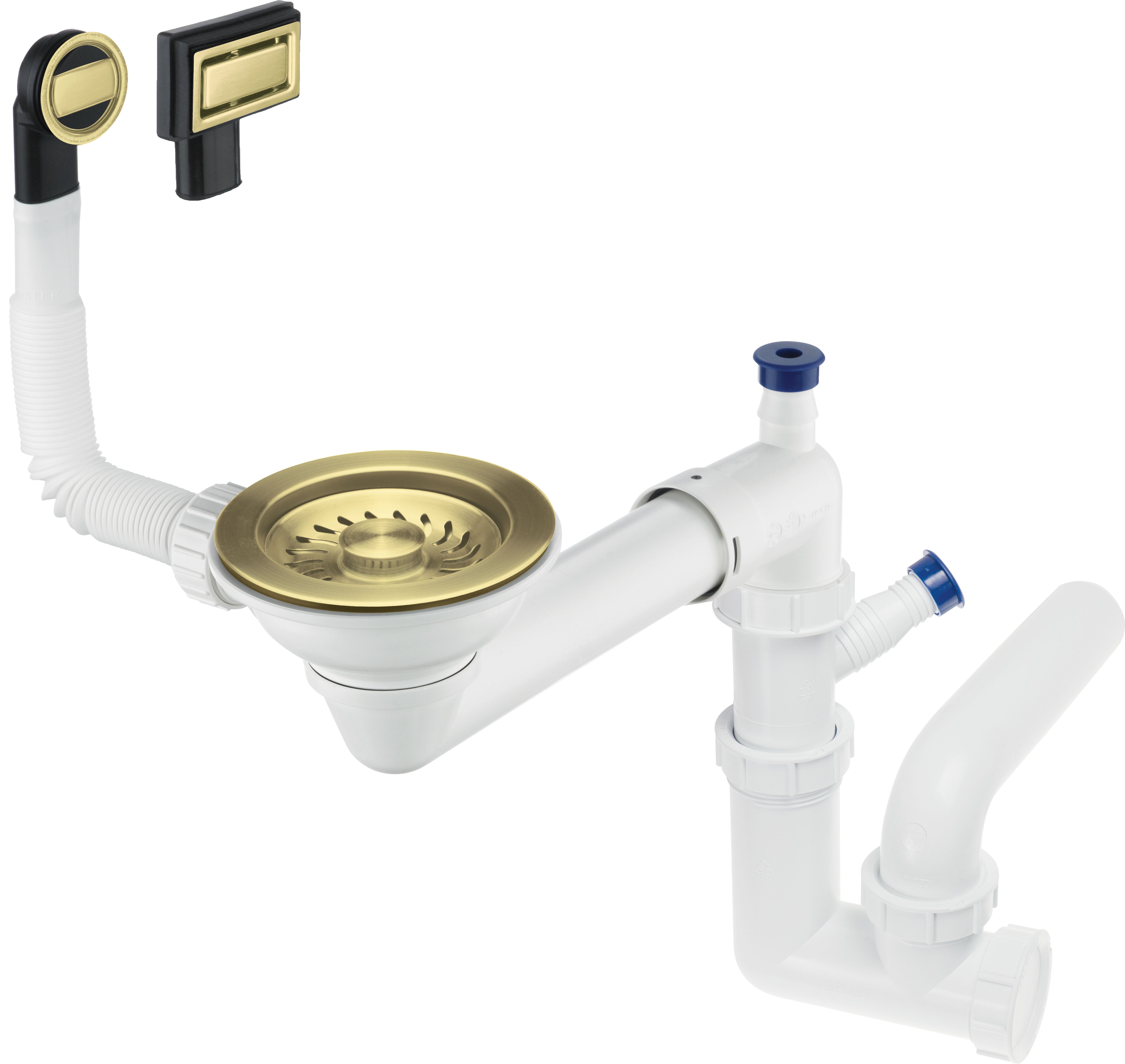 Sink siphon, 1-bowl - Space-Saver