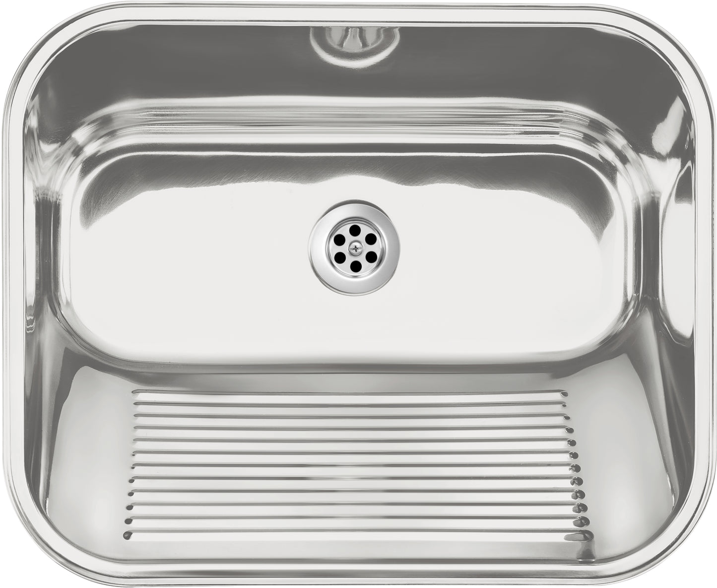 Utility sink, 1-bowl - inset or wall-mounted