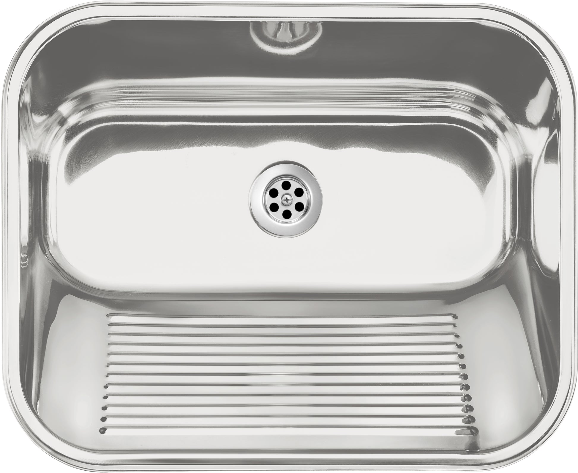Utility sink, 1-bowl - inset or wall-mounted