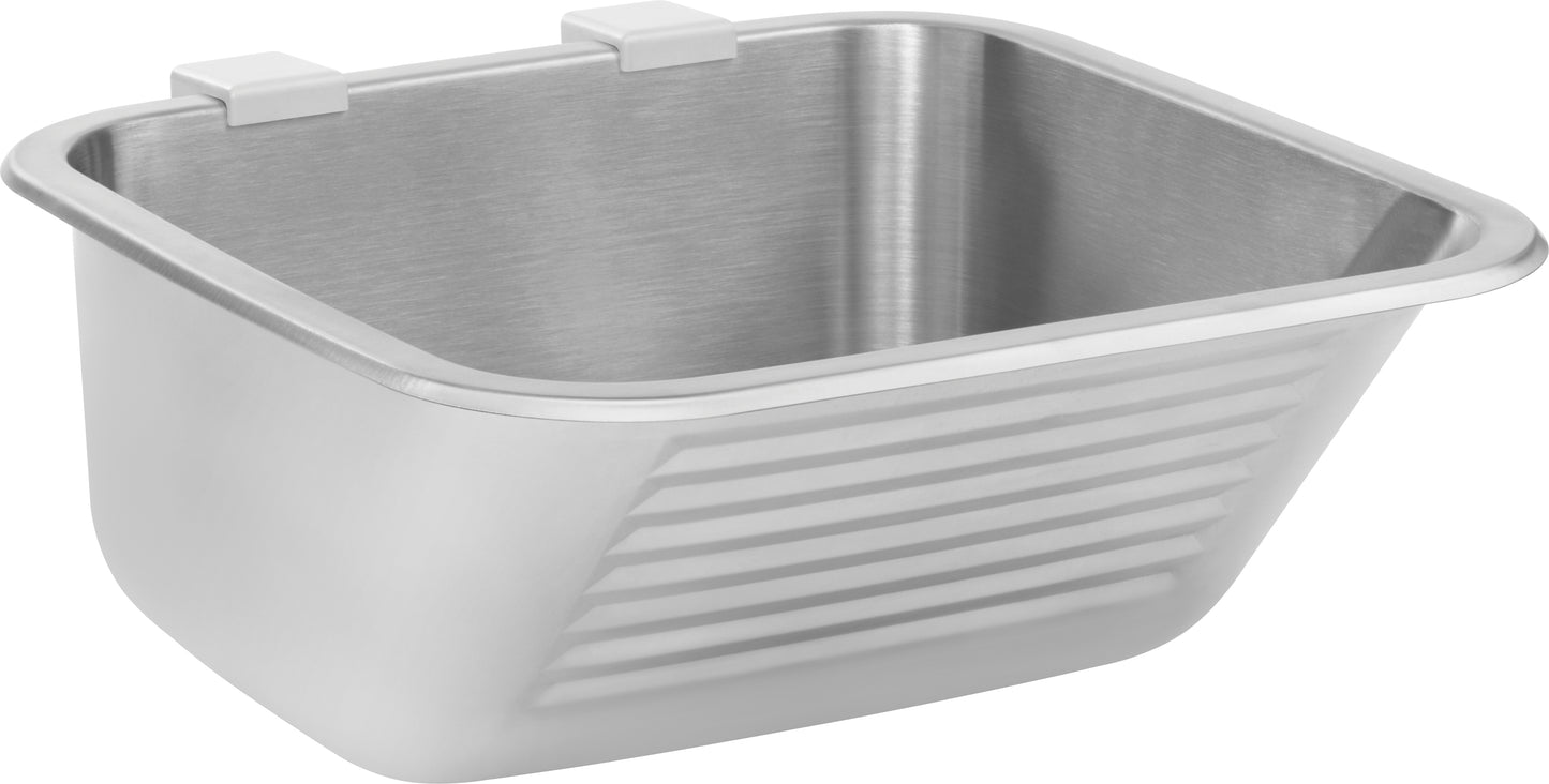 Utility sink, 1-bowl - inset or wall-mounted