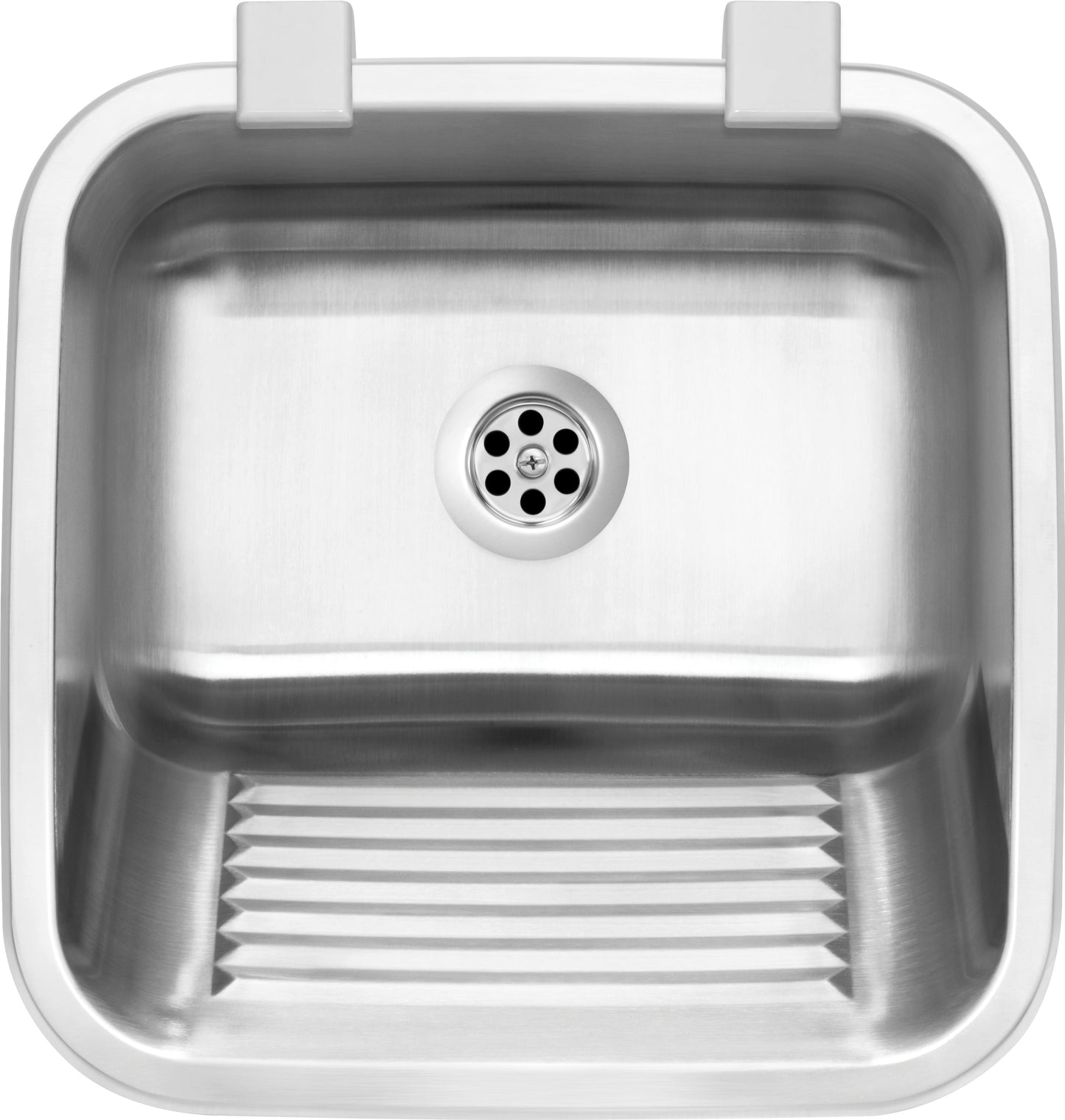 Utility sink, 1-bowl - inset or wall-mounted