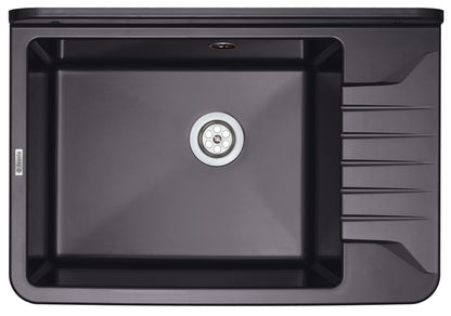 Utility sink, 1-bowl - wall-mounted