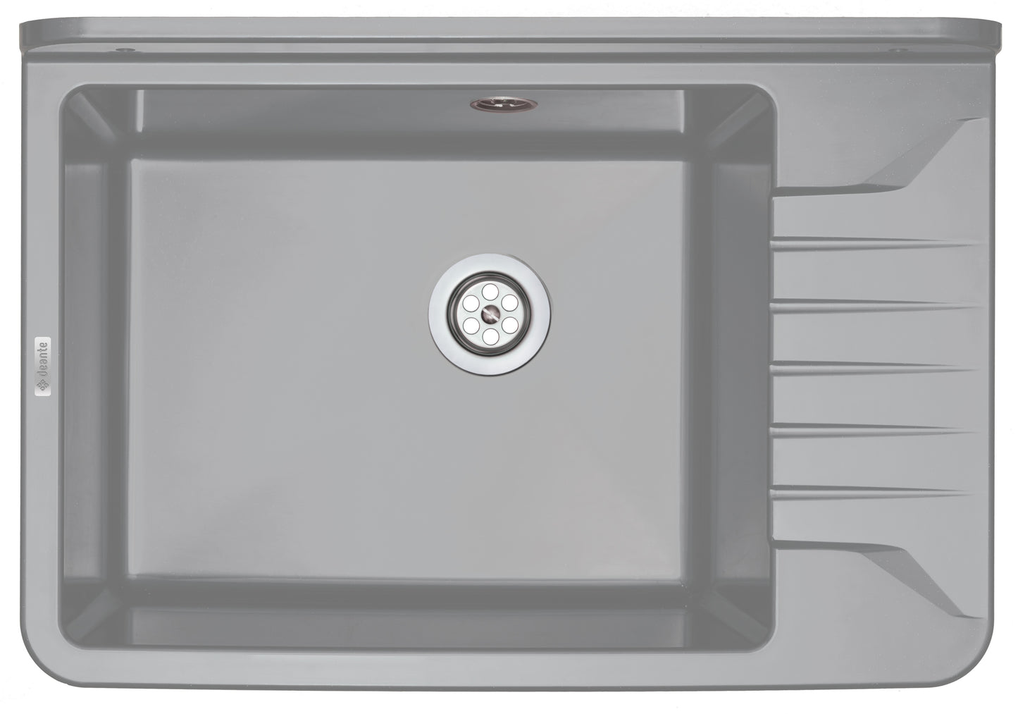 Utility sink, 1-bowl - wall-mounted