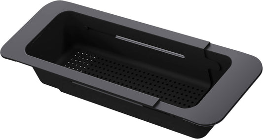 Extendable basket, for sink