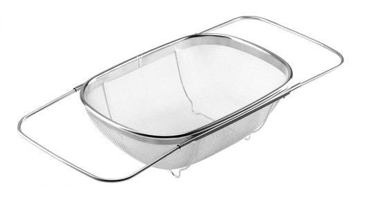 Steel basket, for draining vegetables and fruits