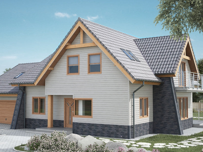 House Exterior in Ash Vox Max 3 Vinyl Siding