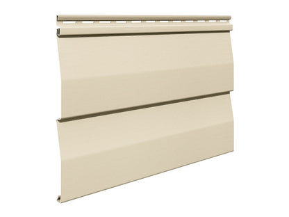 Beige Vinyl Siding Exterior Wall Cladding Panel