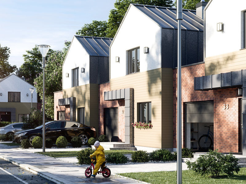 Bristol Red Brick - External Cladding Garden Wall Panel