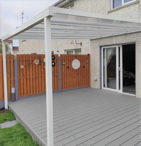 Canopy over Composite Decking