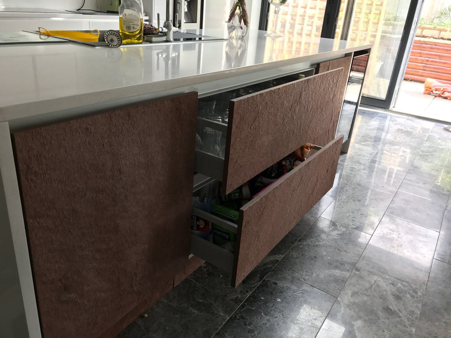 Copper Shine Stone Veneer