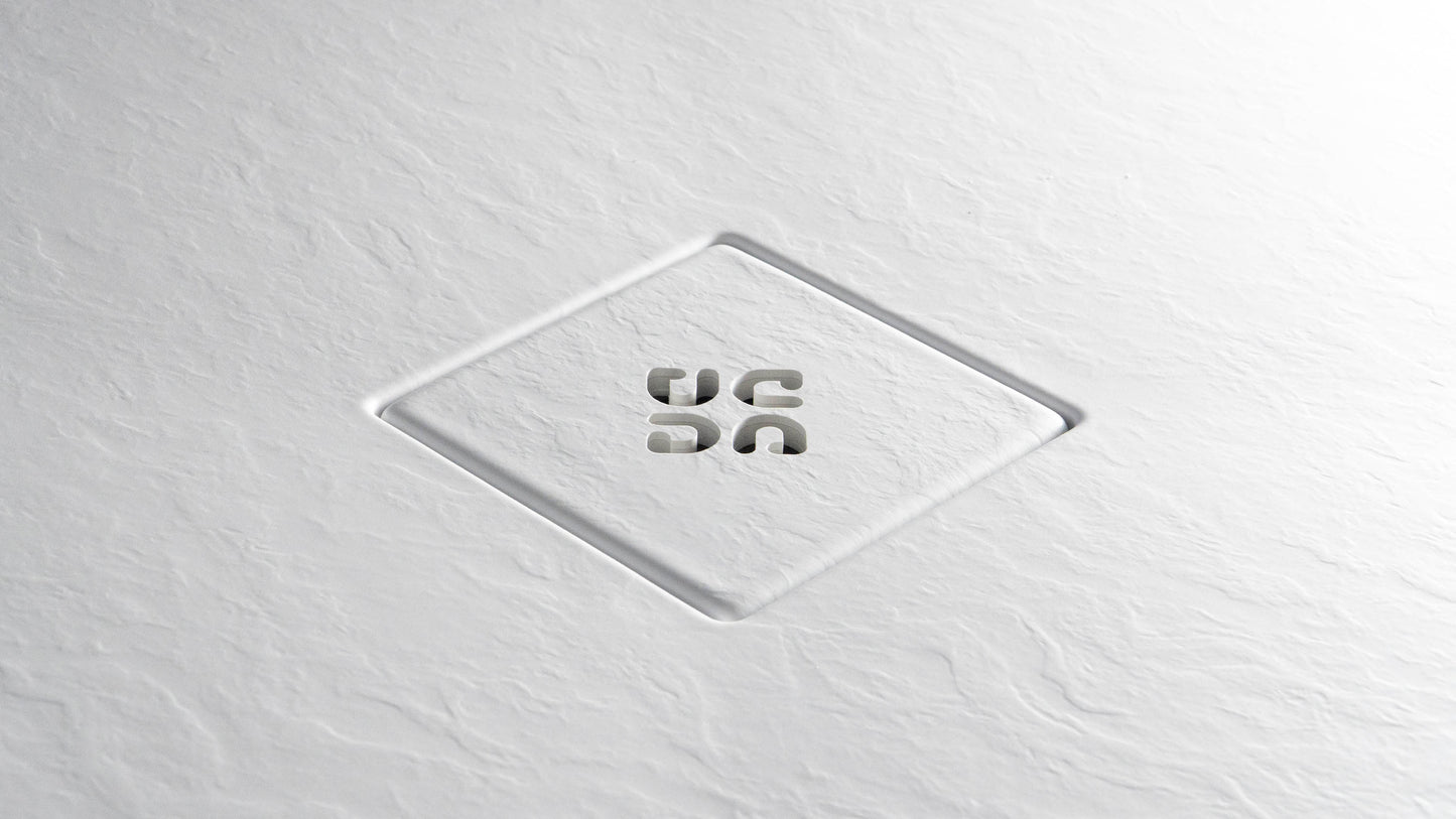 Acrylic shower tray, rectangular, 70x120 cm