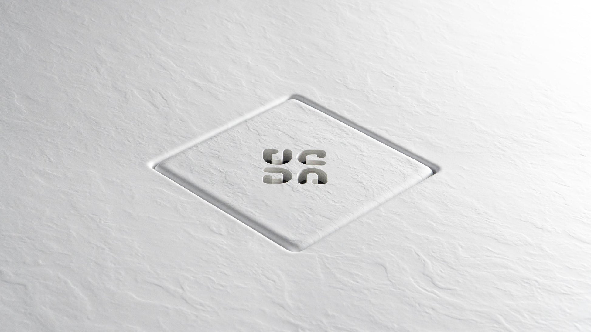 Acrylic shower tray, rectangular, 90x130 cm