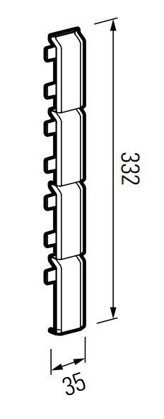 VOX J-304 Joint Cover for Kerrafront 10pcs