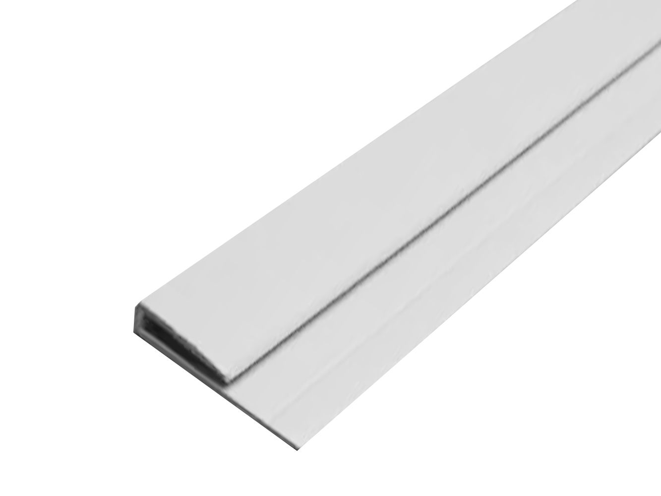 Light J White PVC Trim for Hygienic PVC Sheets